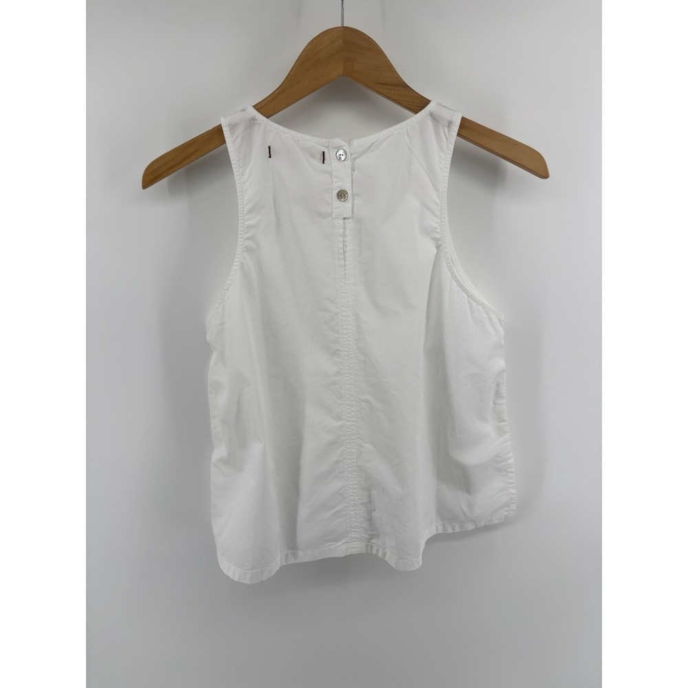 NWT AMO Anne Tank Sz S Mother Of Pearl Button Top MSRP $158 - Picture 3 of 6